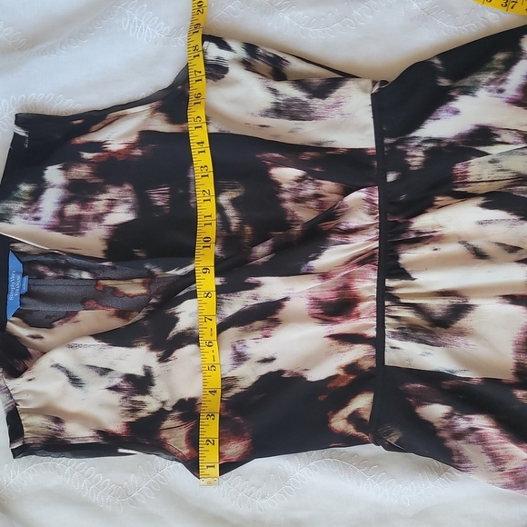 Vera Wang Tie Dye Dress Size Large - Picture 7 of 8